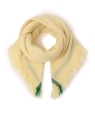 elegancese:SQUARE FRINGE STOLE i`