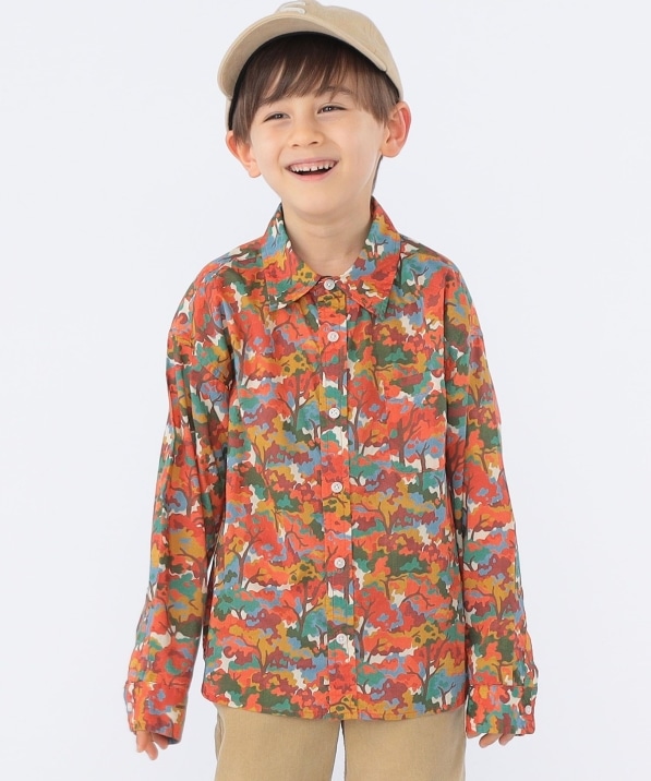 SHIPS KIDS:100～130cm / コンフォータブル 長袖 シャツ: シャツ