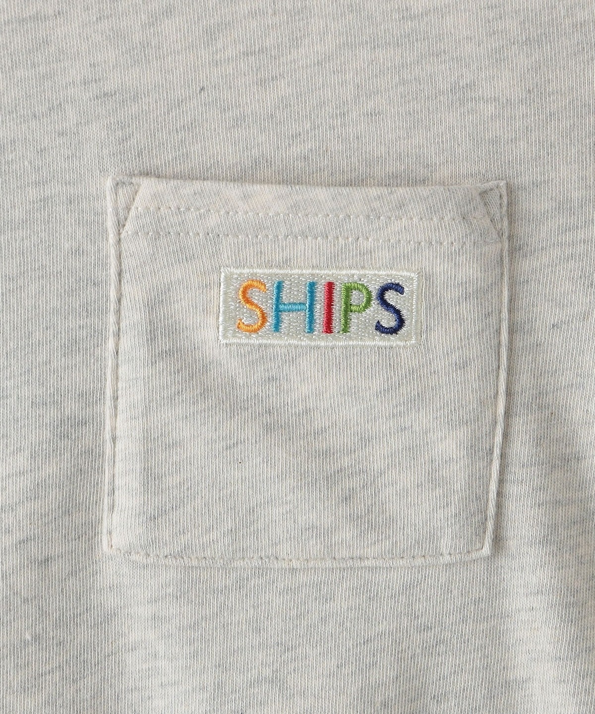 SHIPS KIDS:100～130cm / SHIPS ロゴ 長袖 TEE: Tシャツ/カットソー