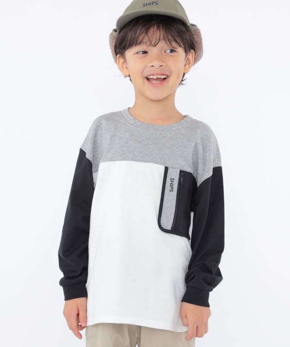 SHIPS KIDS:100～130cm /〈接触冷感/UVカット〉長袖 TEE: Tシャツ/カットソー SHIPS 公式サイト｜株式会社シップス