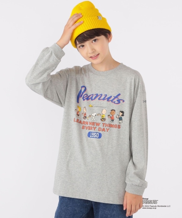 オファー 長袖tシャツ 140 女の子 スヌーピー