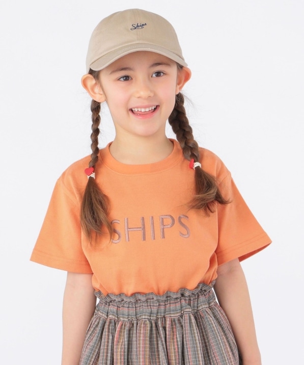 SHIPS KIDS:SHIPS ロゴ TEE(100～160cm): Tシャツ/カットソー SHIPS