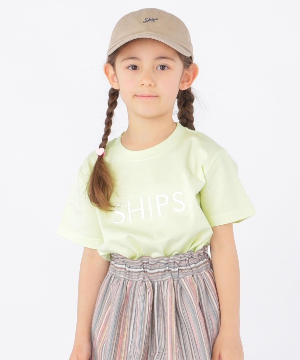 SHIPS KIDS:SHIPS ロゴ TEE(100～160cm): Tシャツ/カットソー SHIPS