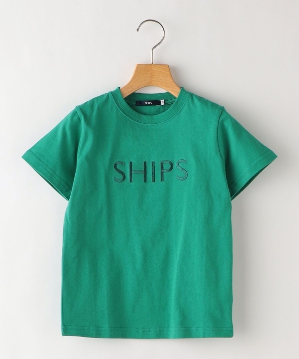 SHIPS KIDS:SHIPS ロゴ TEE(100～160cm): Tシャツ/カットソー SHIPS