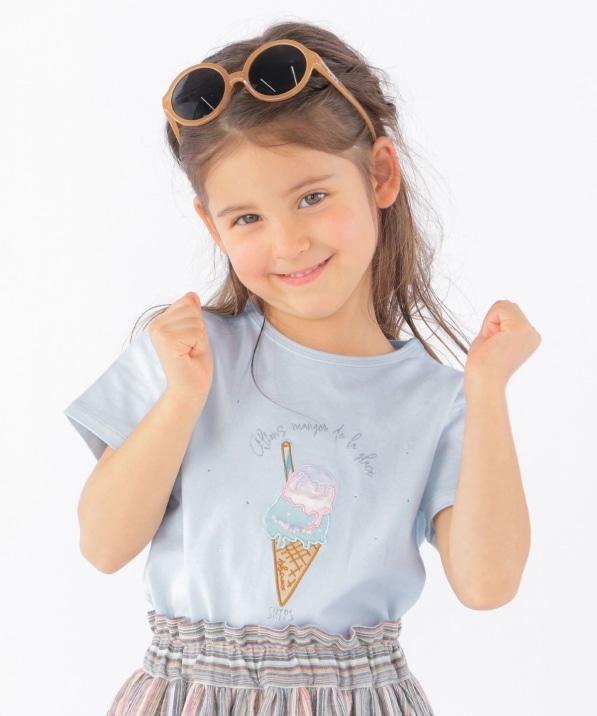 SHIPS KIDS:デザート モチーフ TEE(100～130cm): Tシャツ/カットソー