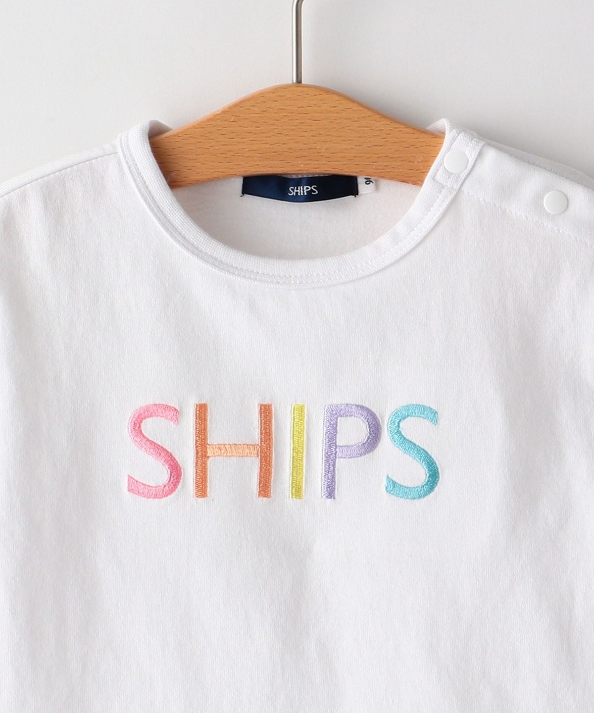 SHIPS KIDS:80～90cm / SHIPS ロゴ TEE: Tシャツ/カットソー SHIPS