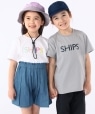 SHIPS KIDS:100`130cm / SHIPS S TEE CgO[