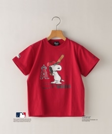 SHIPS KIDS:85～95cm / スヌーピー×MLB TEE: Tシャツ/カットソー