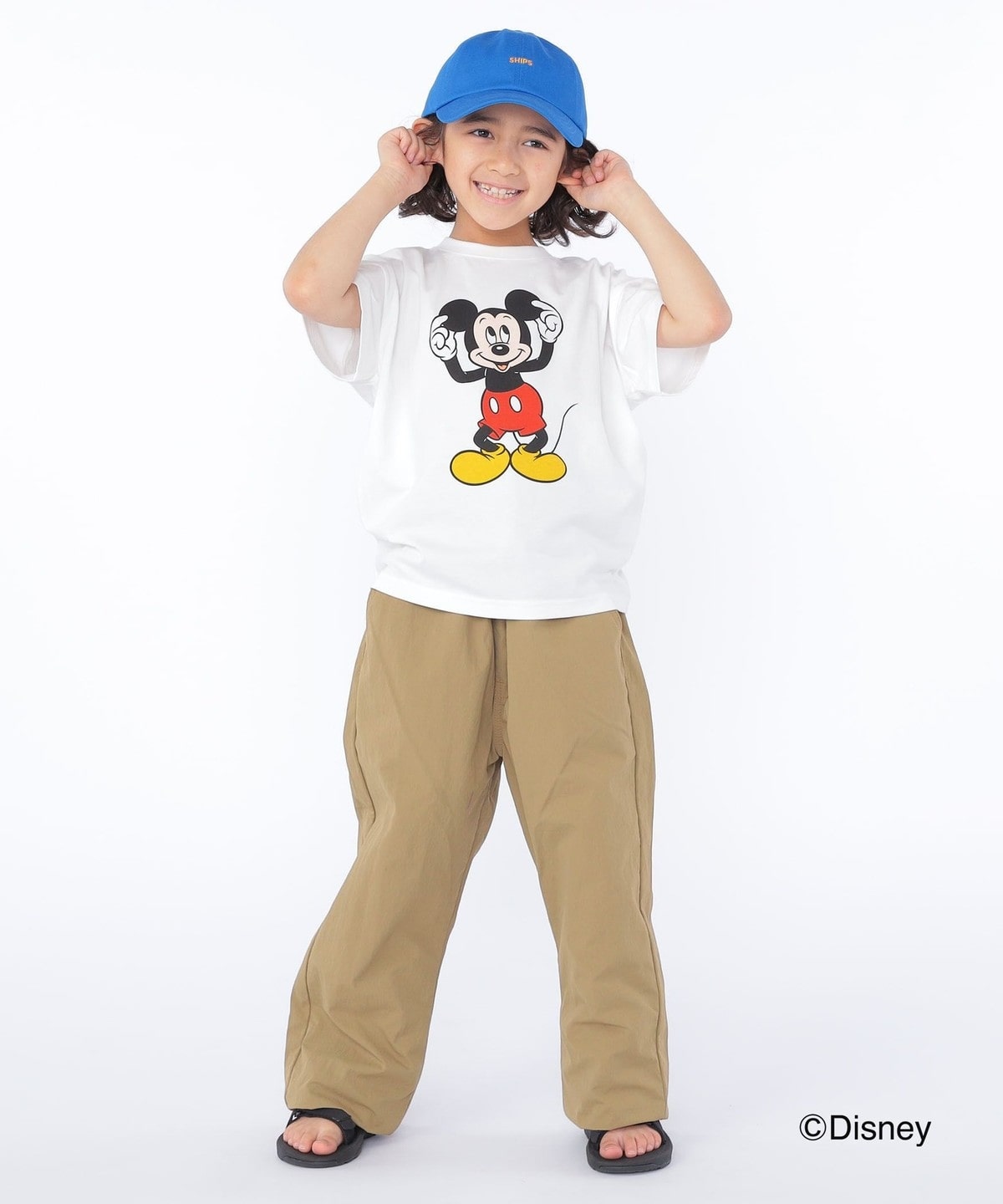 SHIPS KIDS:100～170cm / 〈ミッキーマウス〉TEE: Tシャツ/カットソー