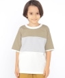 SHIPS KIDS:100`130cm / 3J[ p^[  TEE x[Wn