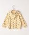 BOBO CHOSES:80`90cm / PANSY FLOWER ZIP SWEATSHIRT