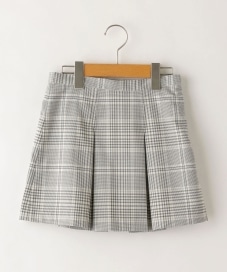 SHIPS KIDS:グレー チェック スカート(100～130cm): スカート