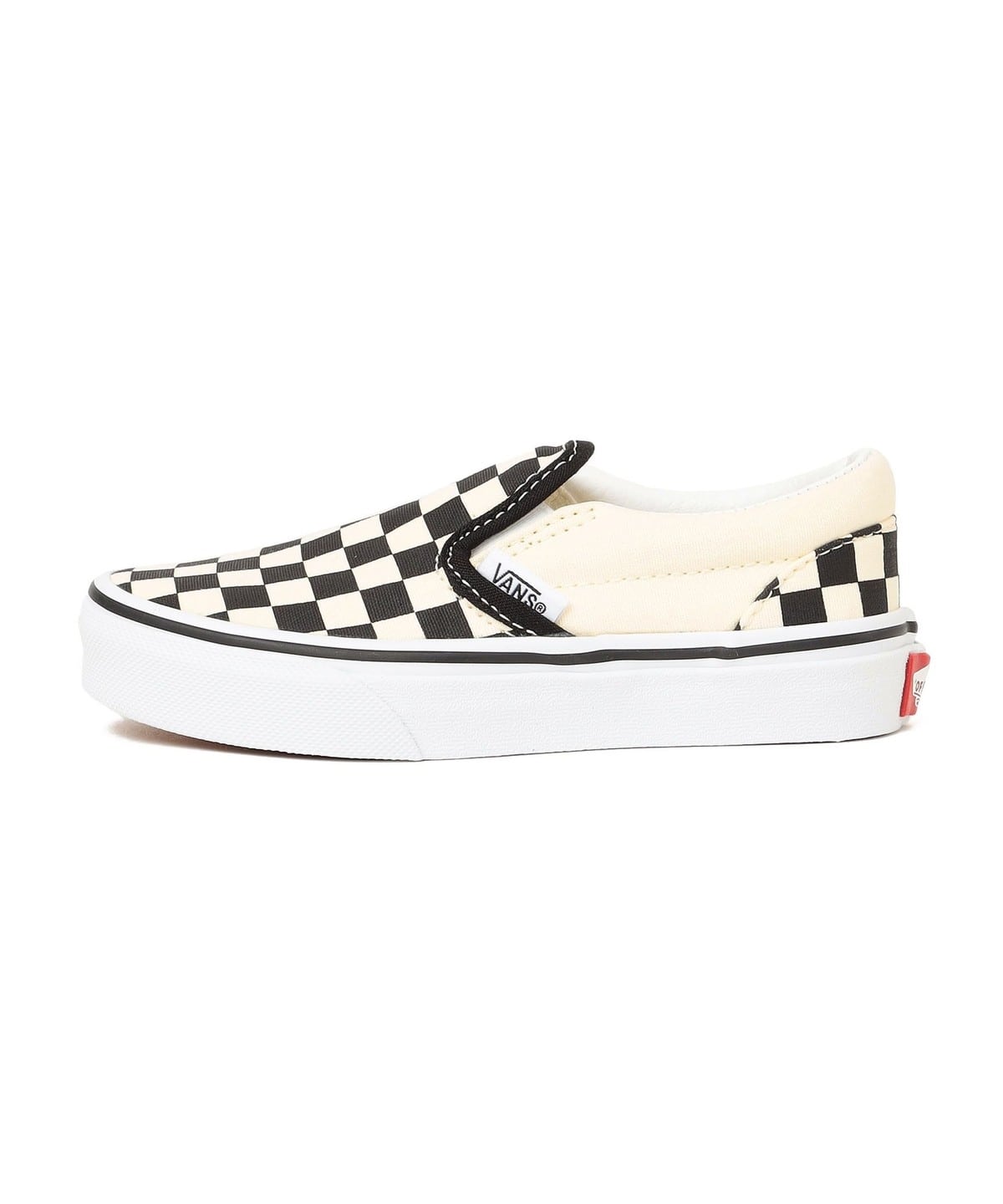 Checkered slip on outlet vans