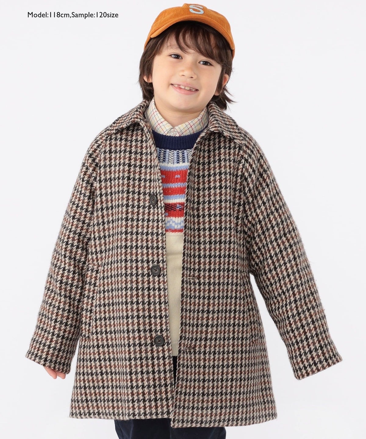 SHIPS KIDS:100～130cm /〈手洗い可能〉ノルディック シルキー ジャ