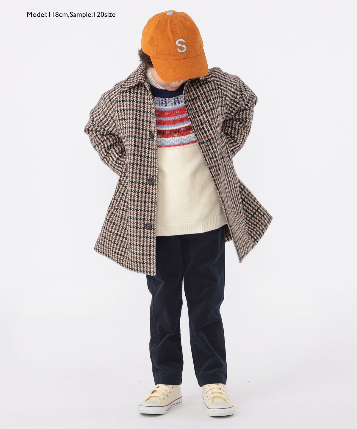 SHIPS KIDS:100～130cm /〈手洗い可能〉ノルディック シルキー ジャ