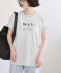 ANGE IN DISGUISE:〈手洗い可能〉コットン Nolita ロゴ TEE