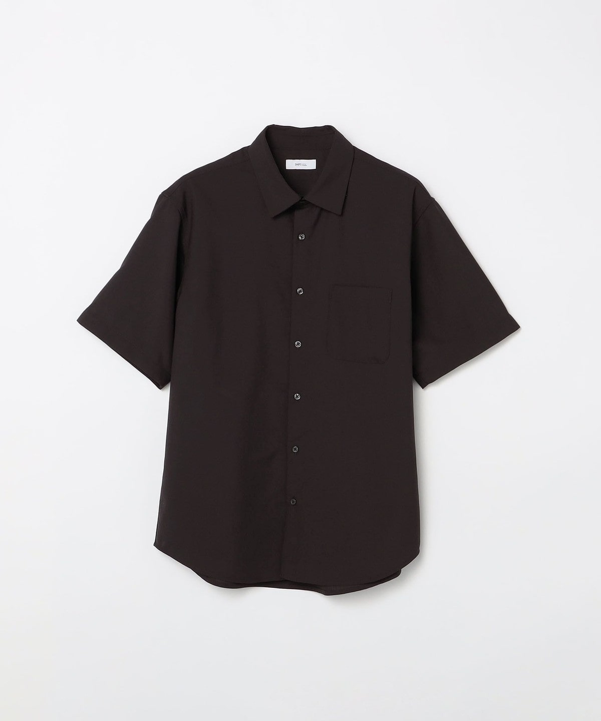SHIPS any: 〈手洗い可能〉TW レギュラーカラー 半袖 シャツ