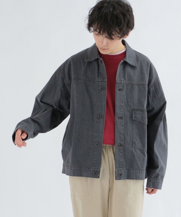 SHIPS any: ［SHIPS any DENIM］ オーガニック TRUE COTTON オーバー