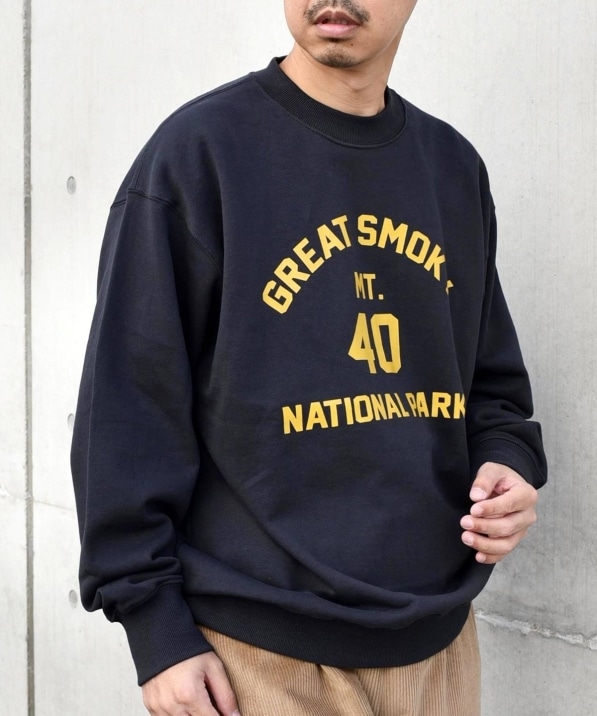 SHIPS any: NATIONAL PARK プリント スウェット 23AW◇: トップス 