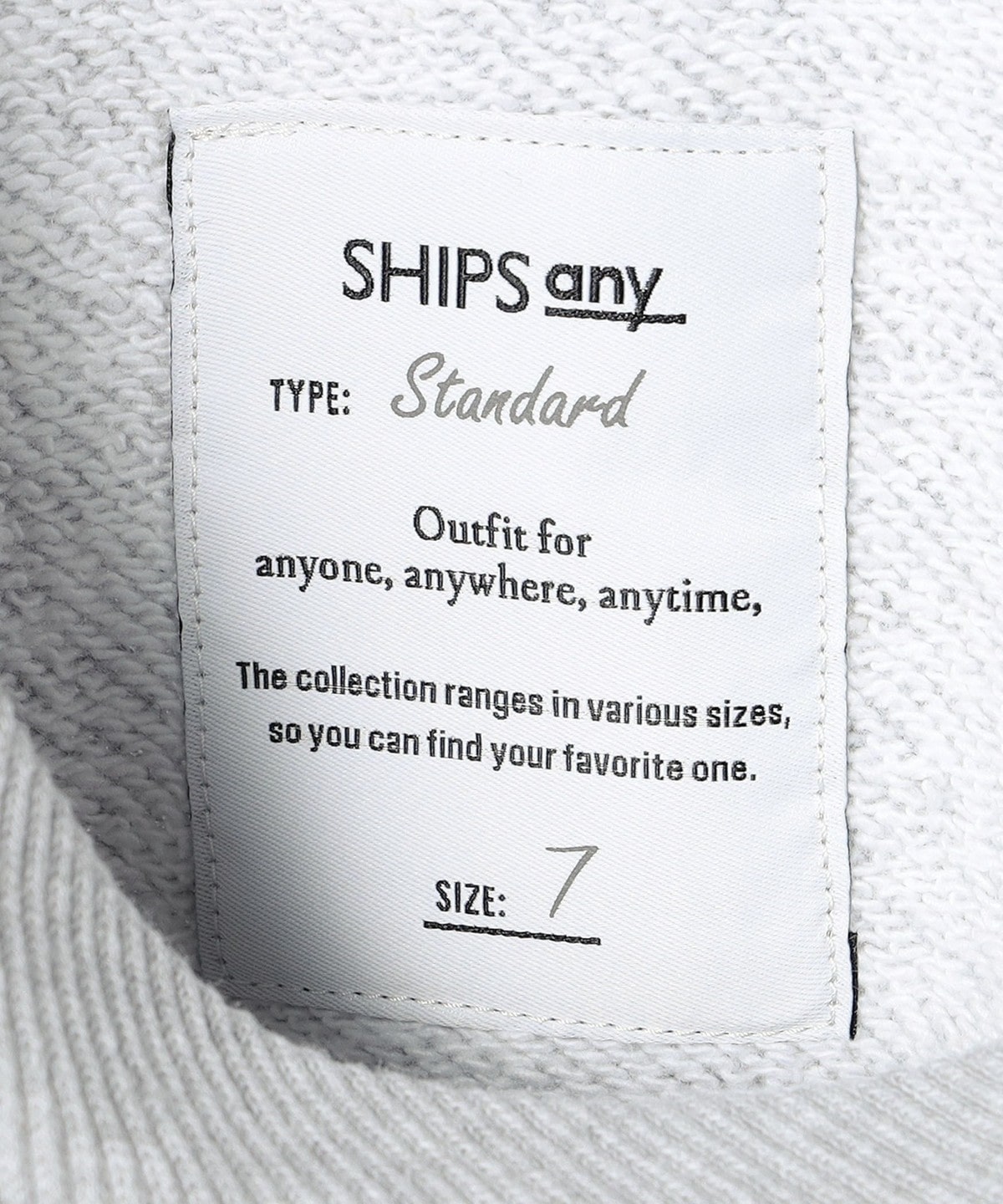 SHIPS any:〈洗濯機可能〉STANDARD クルーネック スウェット<MENS