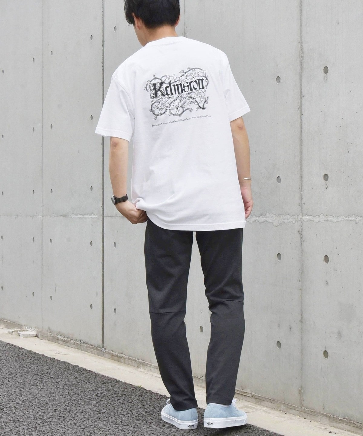 SHIPS any: William Morris バック プリント ロゴ Tシャツ◇: Tシャツ