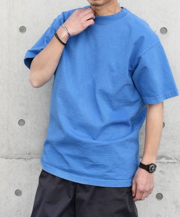 SHIPS any別注】LOS ANGELES APPAREL: 8.5oz ガーメントダイ Tシャツ