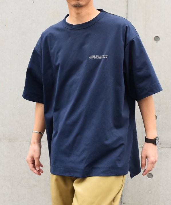 SHIPS any別注】HINSON: ワンポイント ロゴ リフレクター プリント ジャージー Tシャツ◇: Tシャツ/カットソー SHIPS  公式サイト｜株式会社シップス