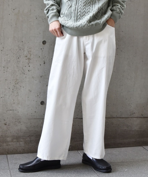 SHIPS any: ［SHIPS any DENIM］ オーガニック TRUE COTTON 5ポケット