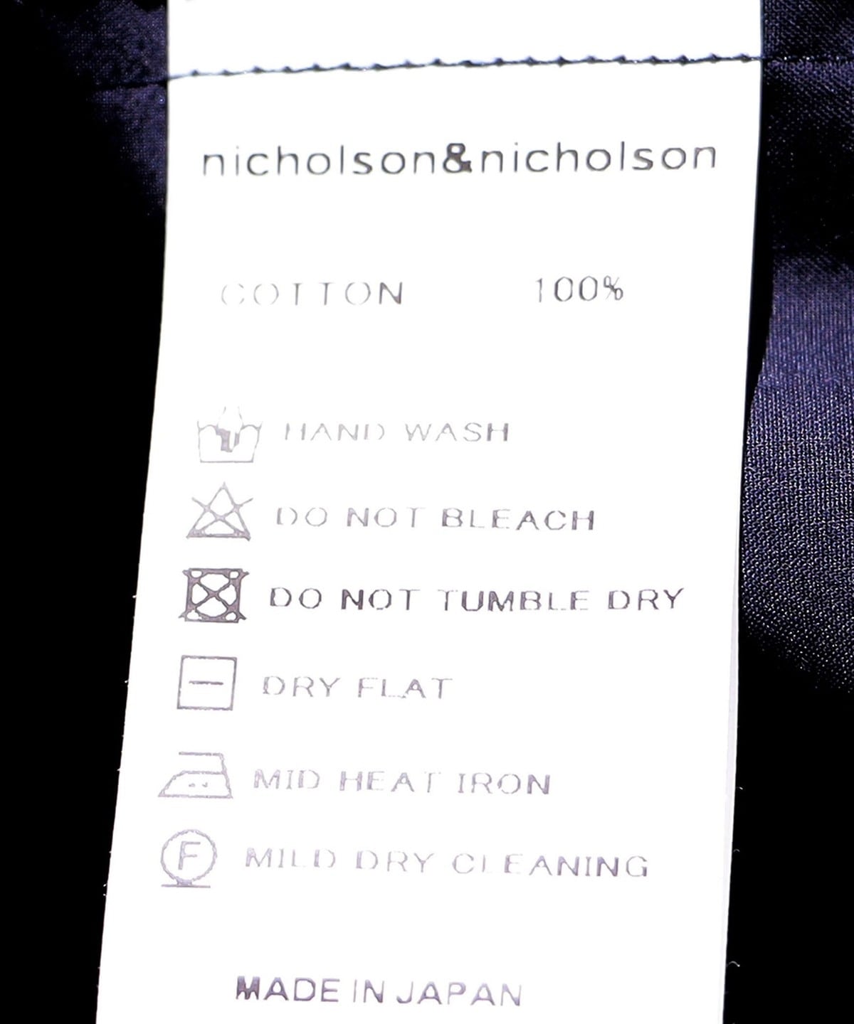 nicholson&nicholson:〈手洗い可能〉セーラー カラー ブラウス: シャツ