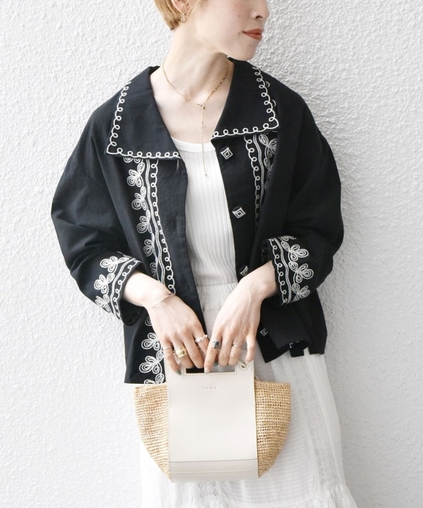 【MWS】エムダブリューエス 厚手シャツ 羽織物 刺繍 ワッペン ウール 日本製konoの古着屋さんグレー