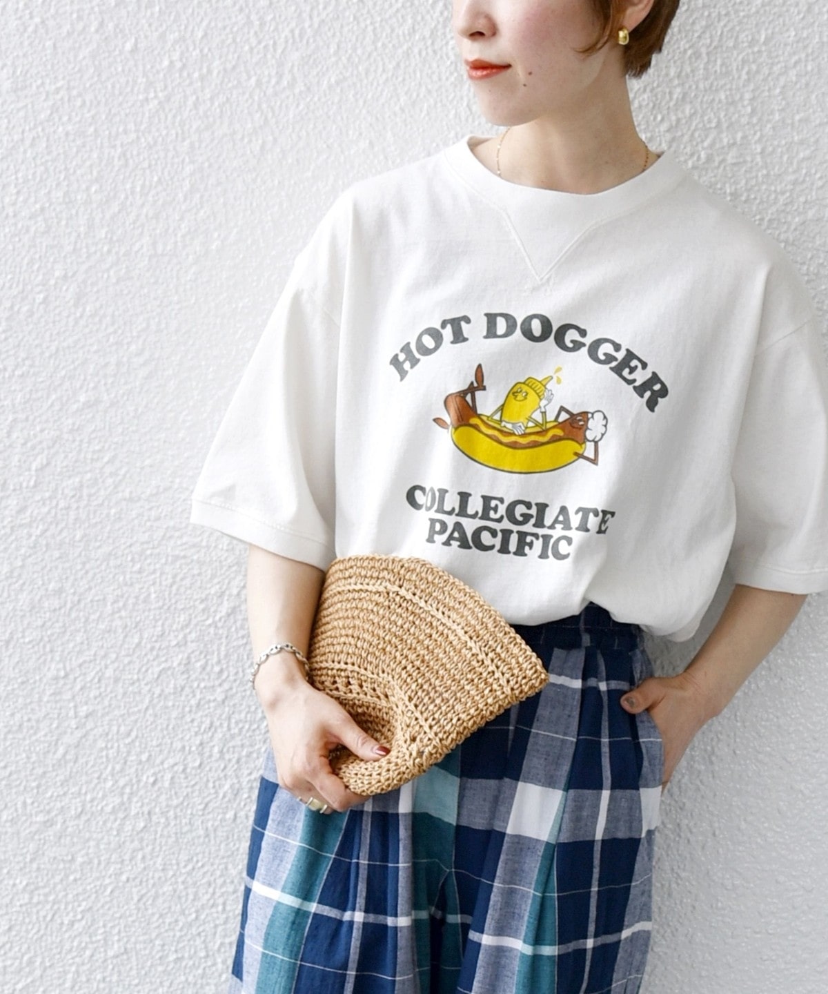 SHIPS any別注】Collegiate Pacific: Tシャツ 23SS: Tシャツ