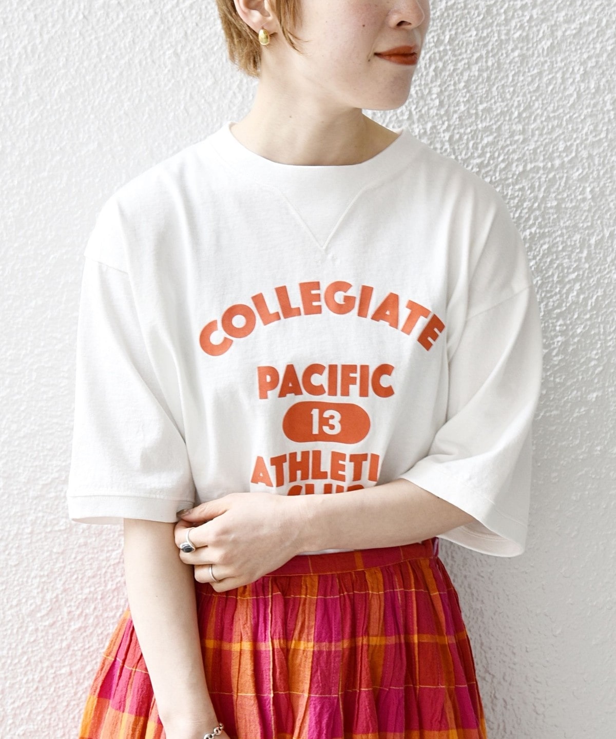 SHIPS any別注】Collegiate Pacific: Tシャツ 23SS: Tシャツ