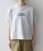 《予約》【SHIPS any別注】Collegiate Pacific:〈洗濯機可能〉V ガゼット プリント & 刺繍 Tシャツ 25SS