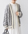 ySHIPS anyʒzOldderby Knitwear: VlbN NPbg J[fBK CgO[