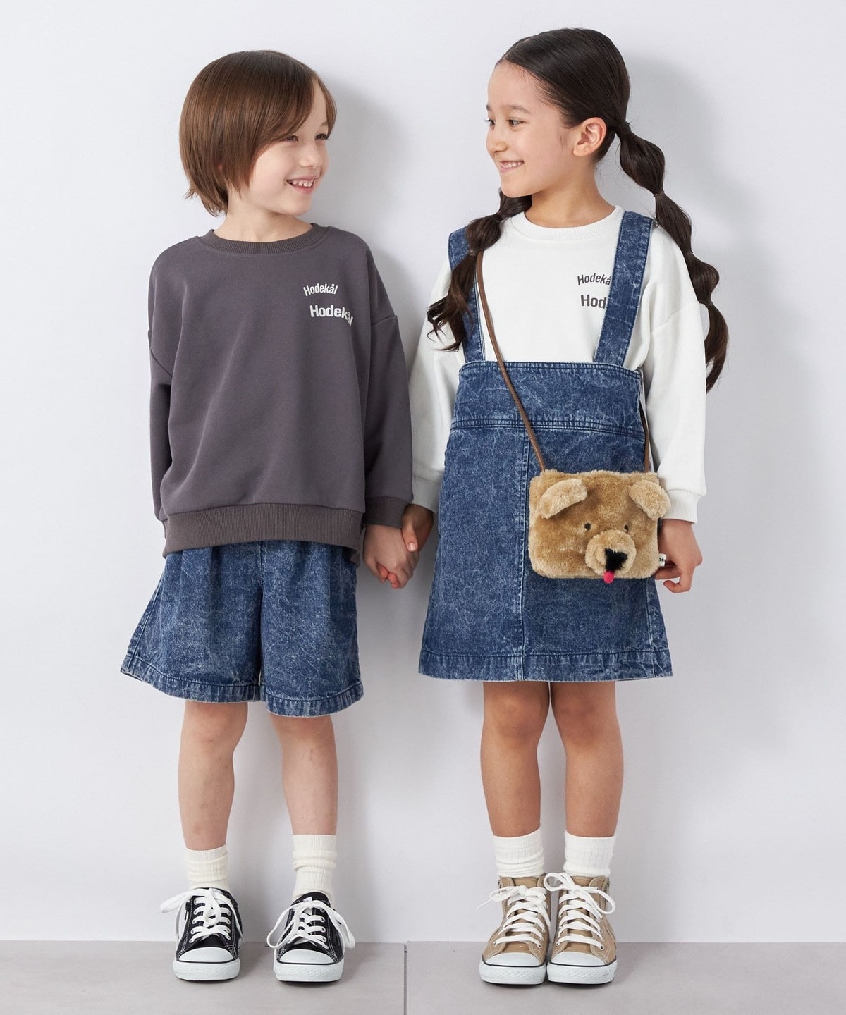 SHIPS any別注】MONMIMI: プリント 長袖 スウェット<KIDS>: Tシャツ