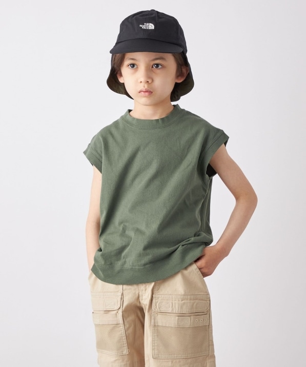 SHIPS any: ”COTTON USA” ノースリーブ クルーネック Tシャツ<KIDS>: T