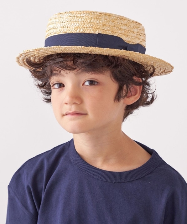 SHIPS any: ストロー ボーターハット<KIDS>◇: 帽子 SHIPS 公式サイト 