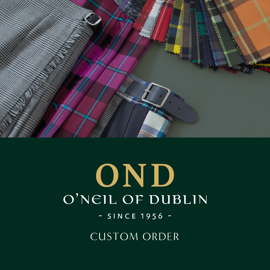 名門キルトファクトリー〈O'Neil of Dublin〉のカスタムオーダーを二子 ...